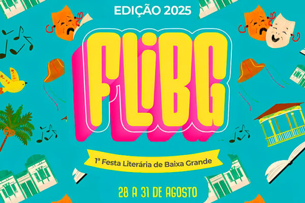 FLIBG 2025: Baixa Grande se prepara para a primeira edição da Festa Literária